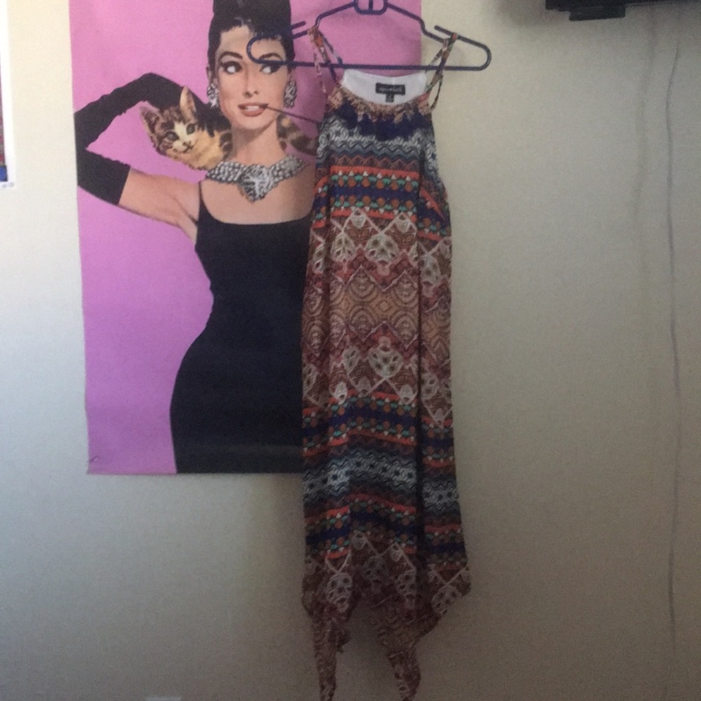 Beachy midi-dress